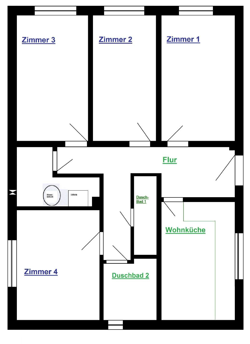 Ferienwohnung Köpenicker Str. 69 Souterain